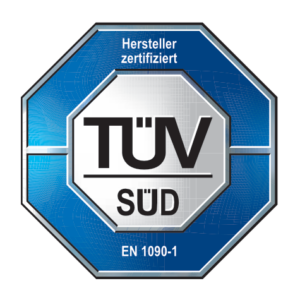 TüV SÜD Prüfzeichen: Herstellerbegutachtung nach EN 1090-1